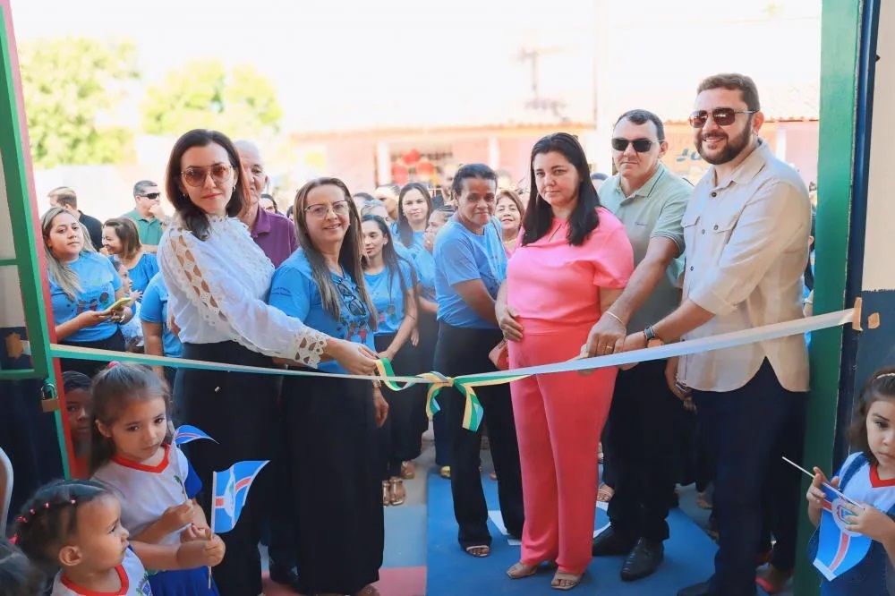 ANIVERSÁRIO DE BARRAS| Inaugurada Creche Alvina Fernandes, na Vila França